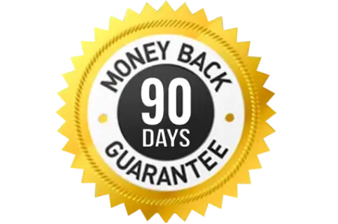 90-day money-back guarantee