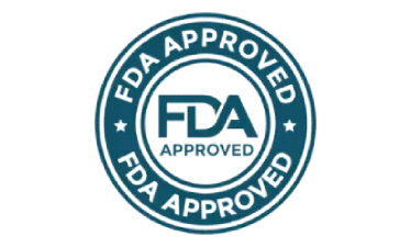 FDA registered facility badge